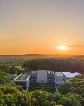 Watermill Center aerial view
