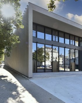 outside view of the building