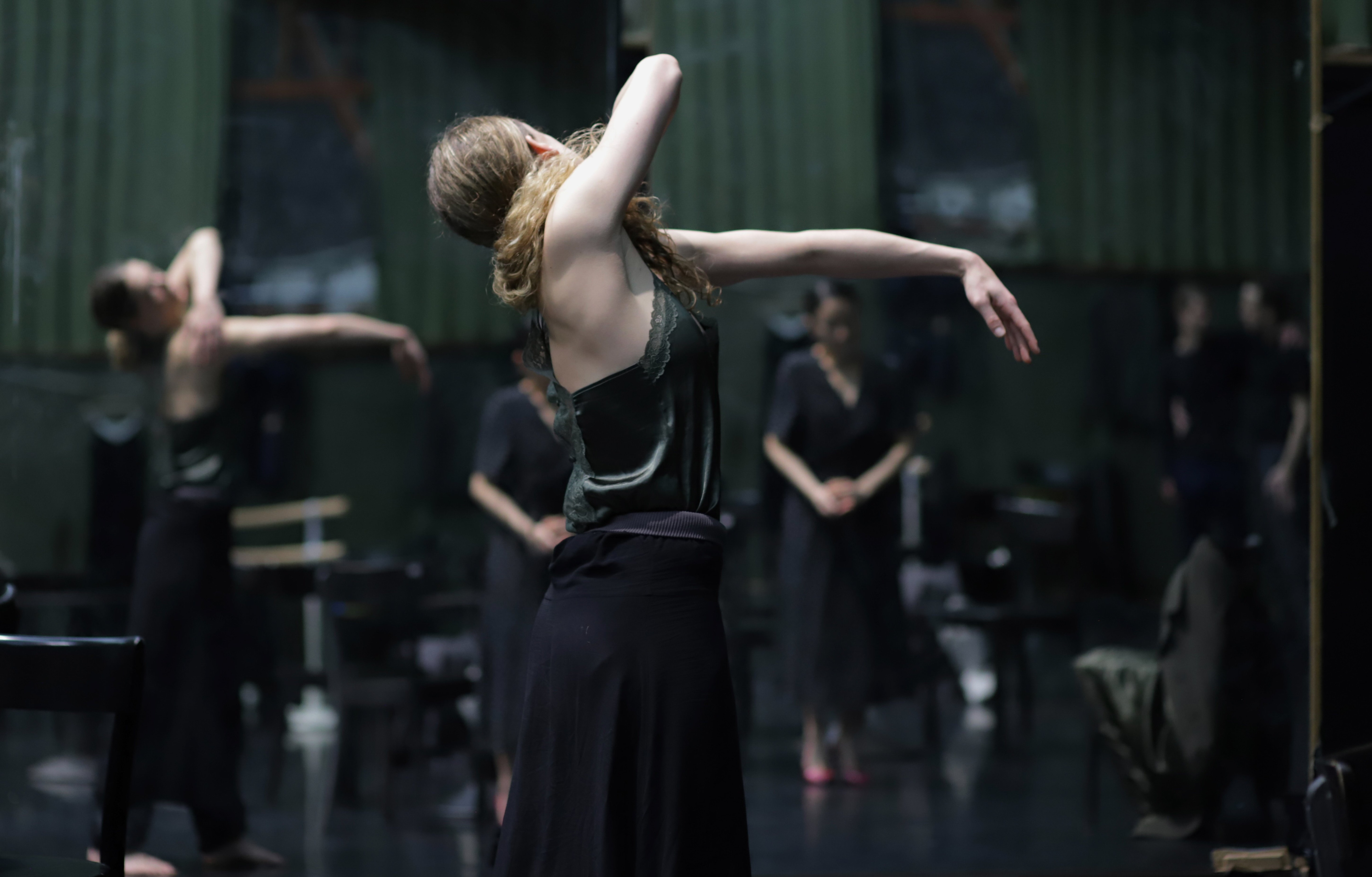 Danseuse en répétition de Café Müller