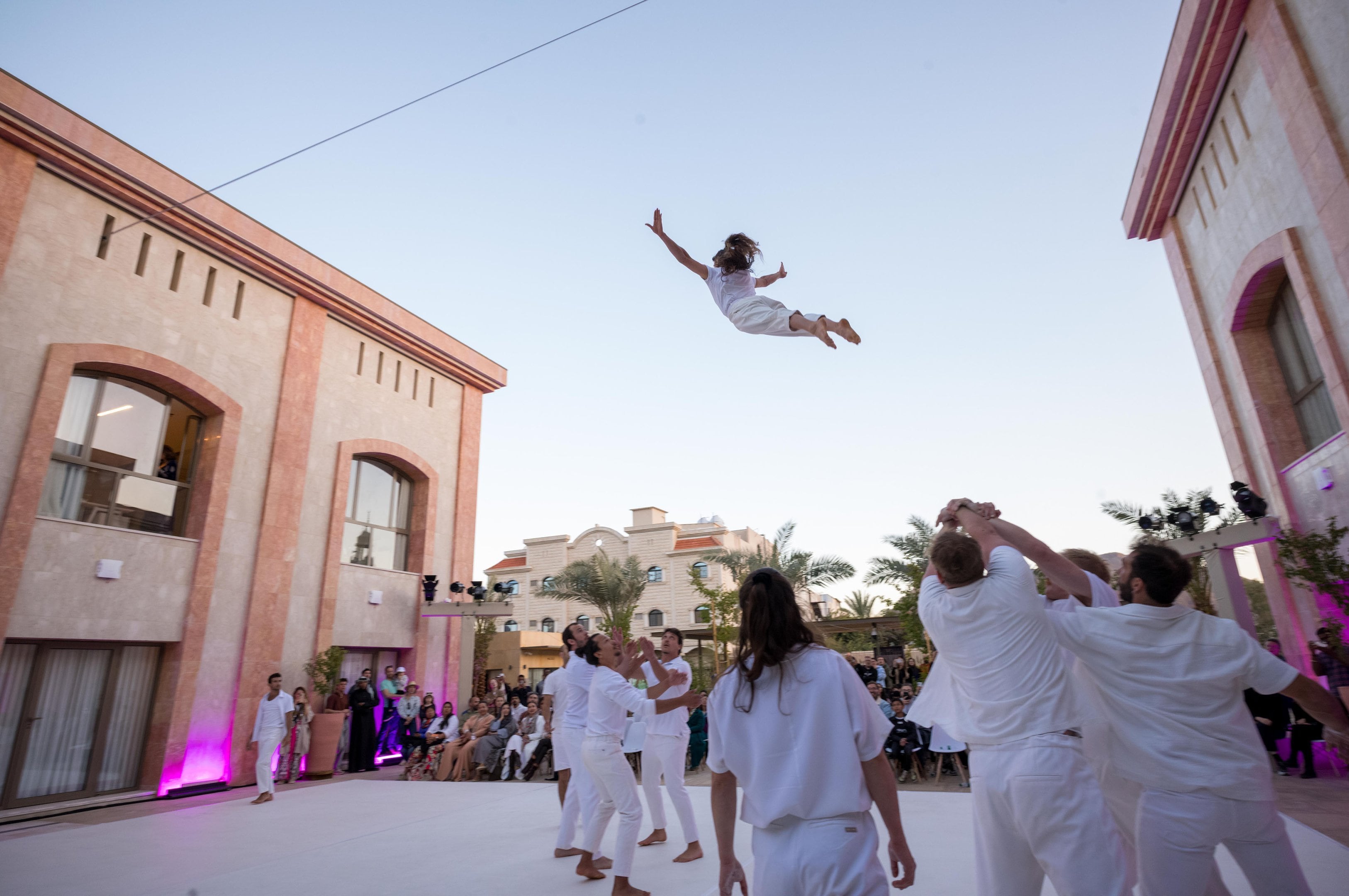 photographie du spectacle Les Traceurs