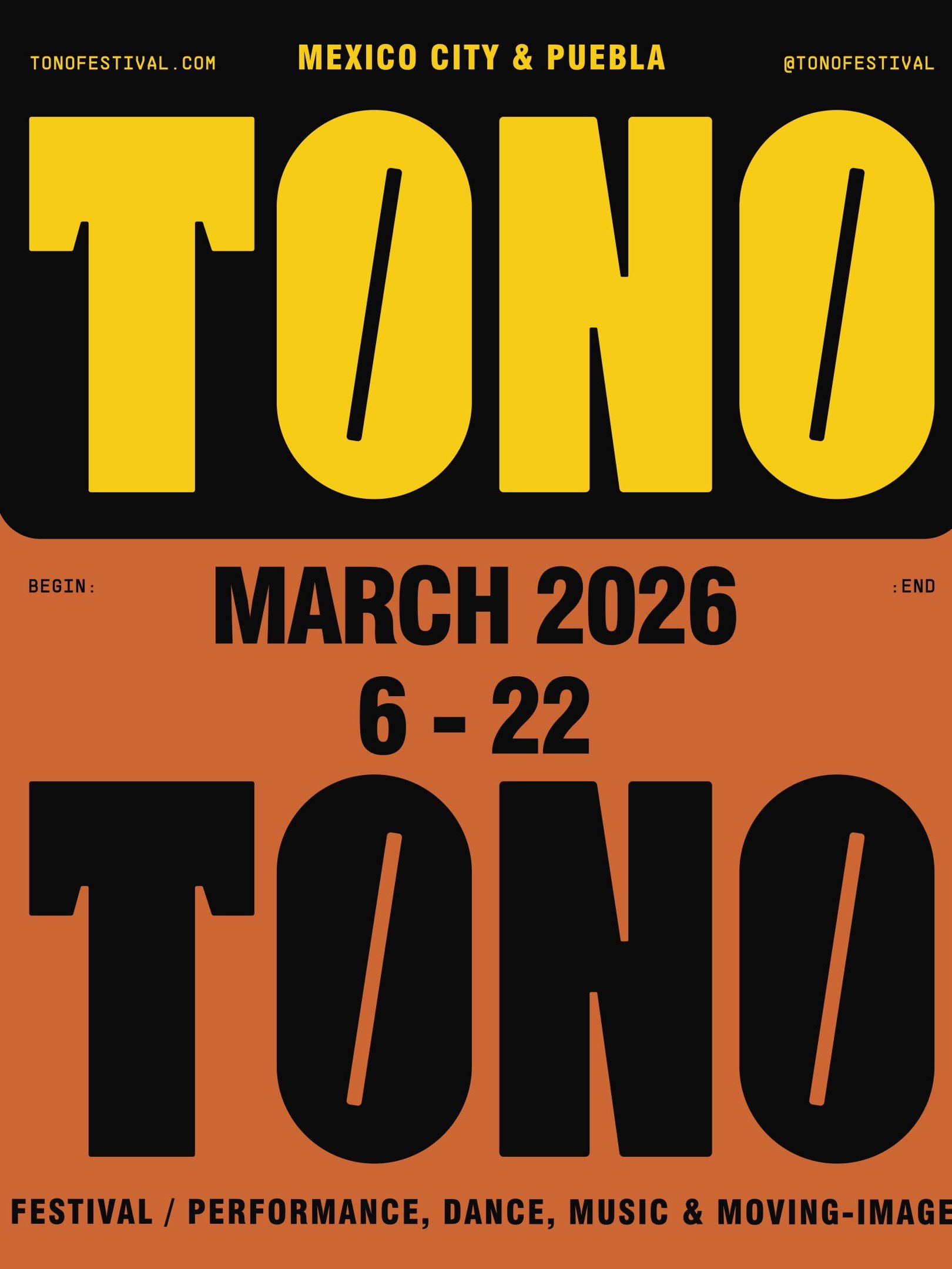 poster 2026 TONO Festival 